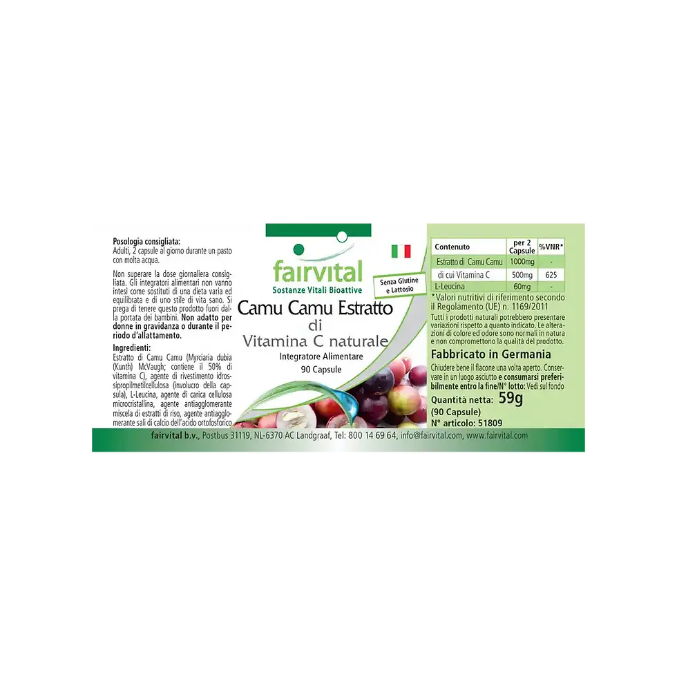 Miniaturbild: Camu Camu Extrakt 90 Kapseln