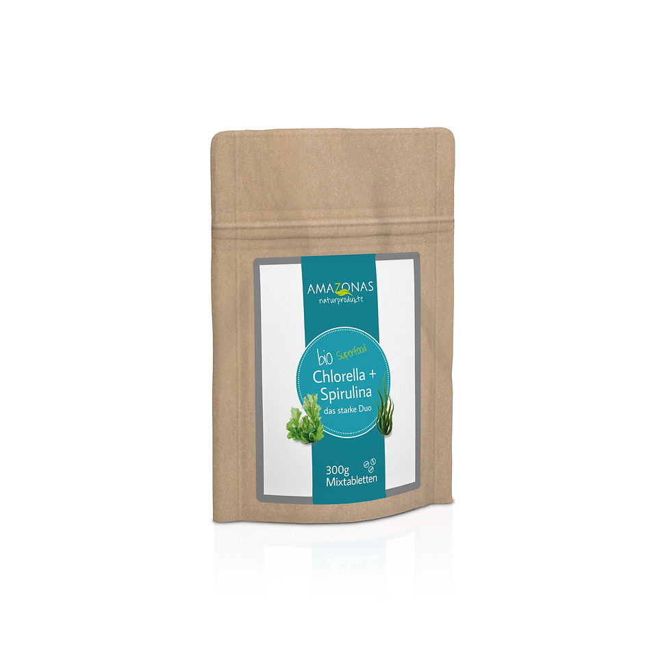 Miniaturbild: Chlorella + Spirulina BIO Tabletten