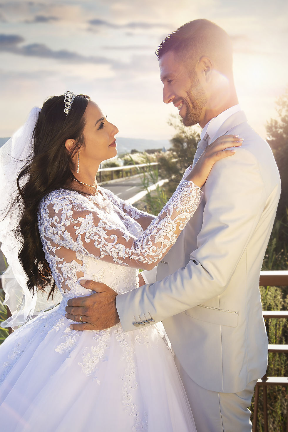 photographe mariage couché de soleil marignane