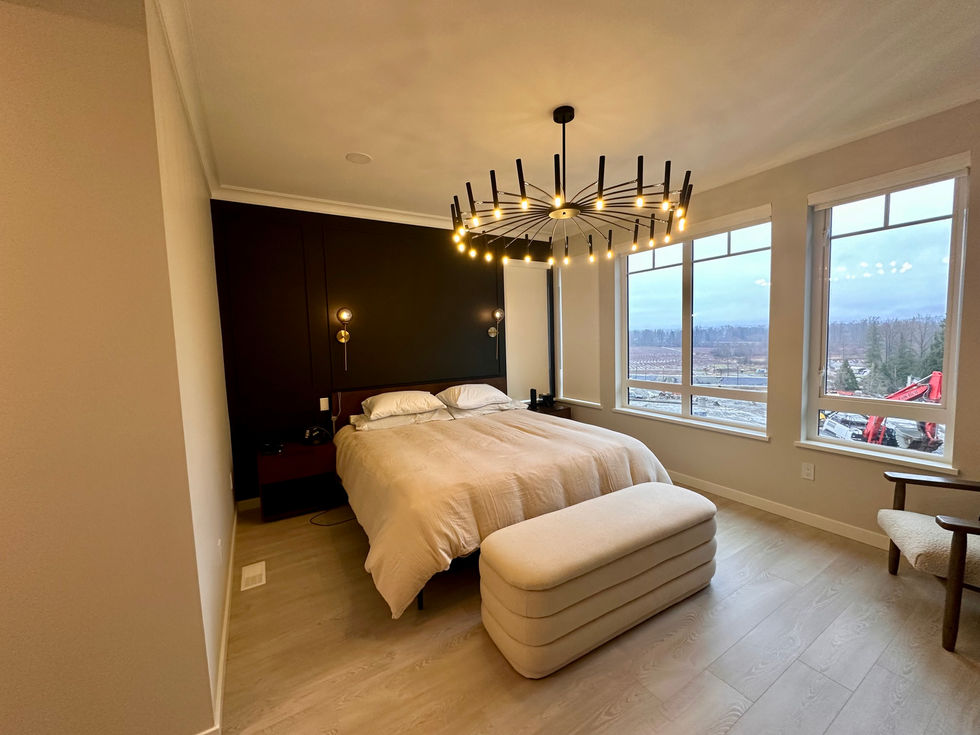 Coquitlam paintng bedroom