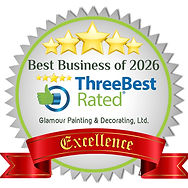 Award winning painting company: ThreeBest Rated Best Business of 2026