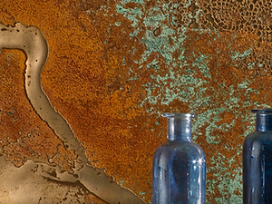 Peintre-Enduit-decoratif-mur-interieur-lyon effet cuivre