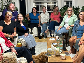 Bay Gals take care of book club virgin