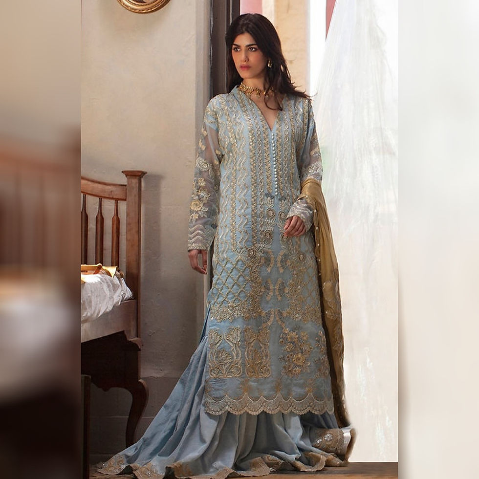 Rouche Lux Collection 2021 - 04/Sky Blue