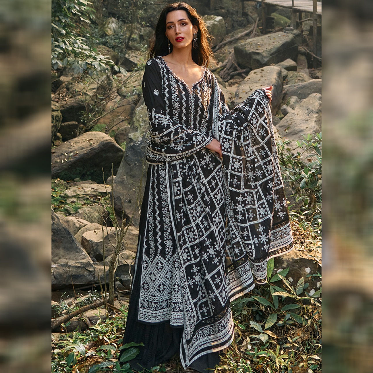 Image Lawnkari Spring Summer D1 - Shazdeh