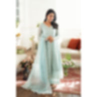 Azure Luxe Unstitched - Azure Glow
