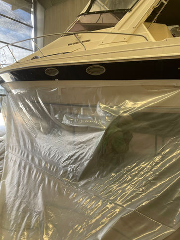 Boat sandblasting Gold Coast