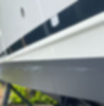 Polish on antifouling leads to contamination of further coatings