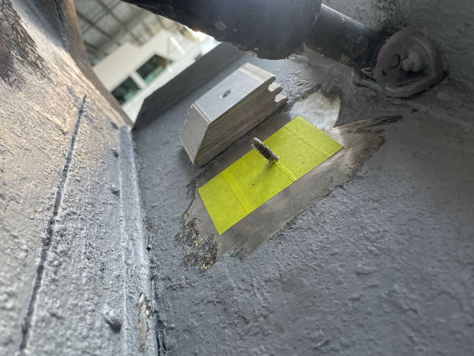 Boat anode installation