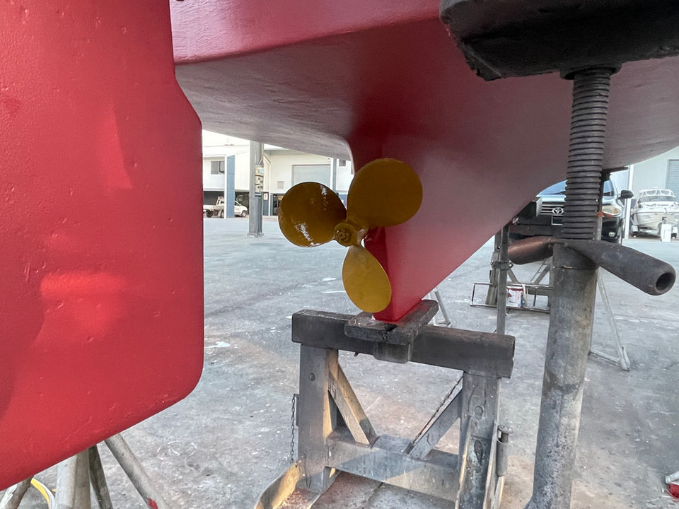 Antifouling and Propspeed on the Gold Coast