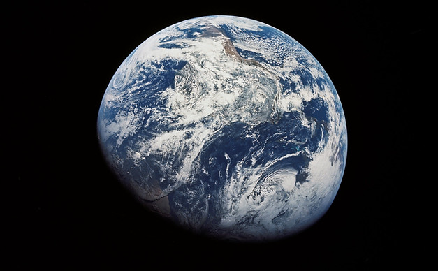 terre vue de l'espace