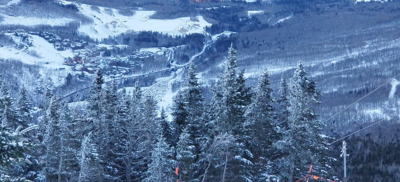 Winter charm from Mount Mansfield