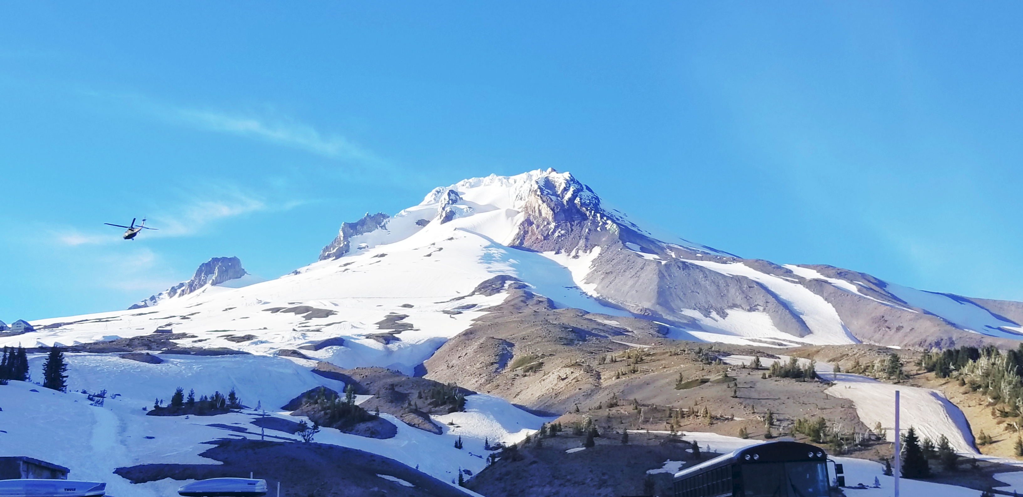 Mount Hood Summit from Timberline Lodge.
