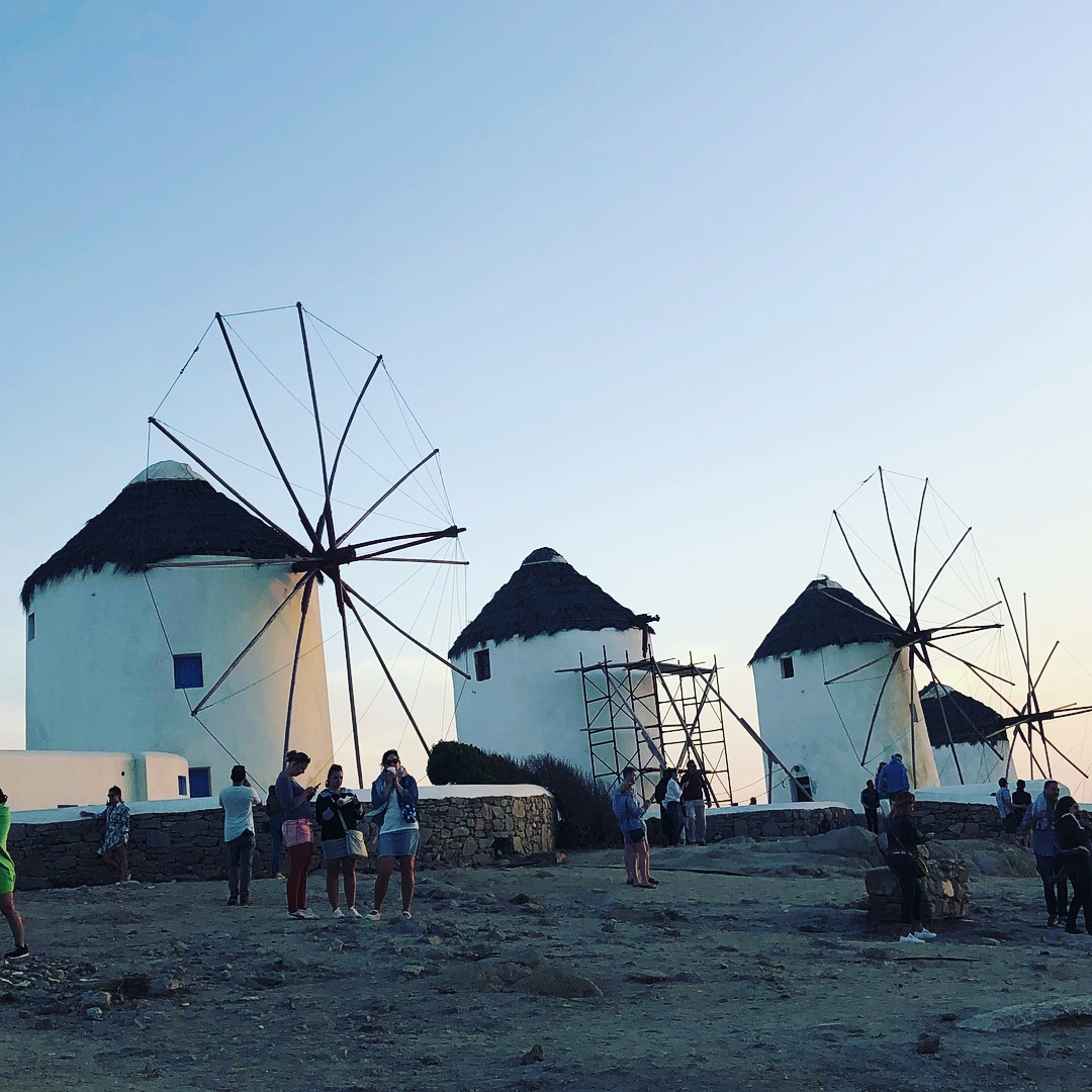 Windmills at Chora