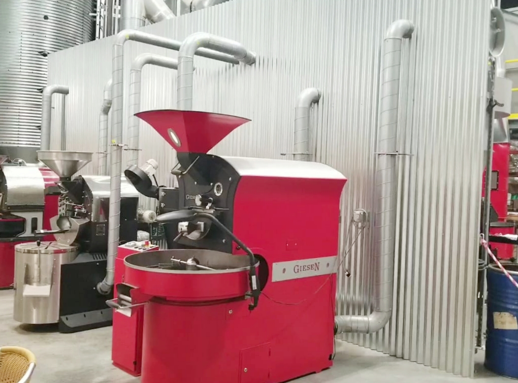 Fresh ground coffee at Artisan coffee and tea
