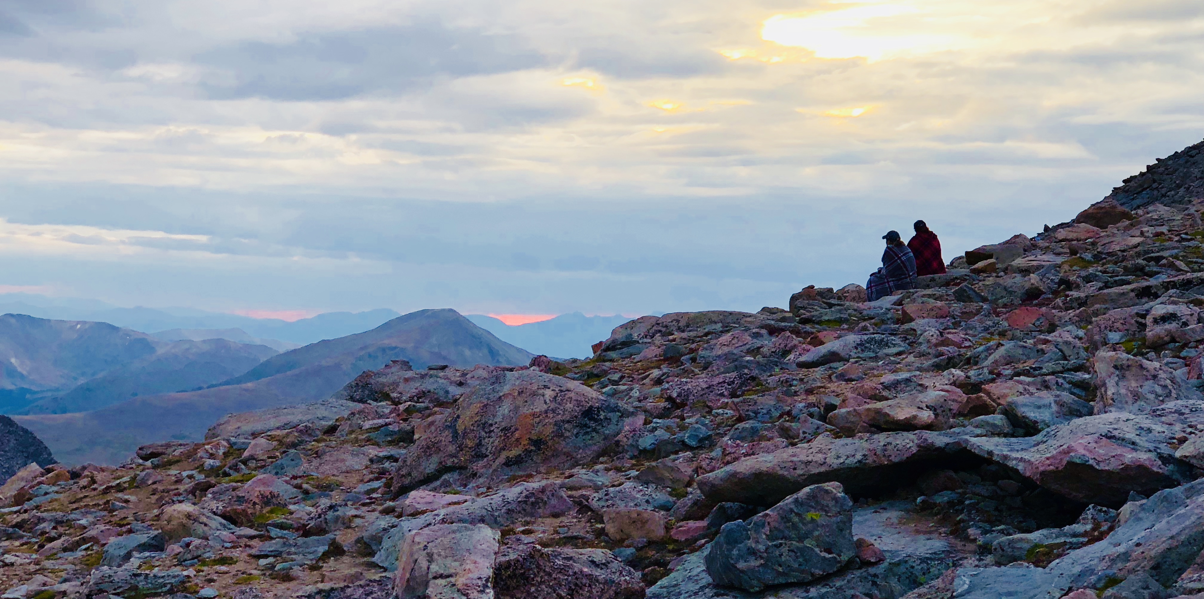 Sunset at Mount Evans