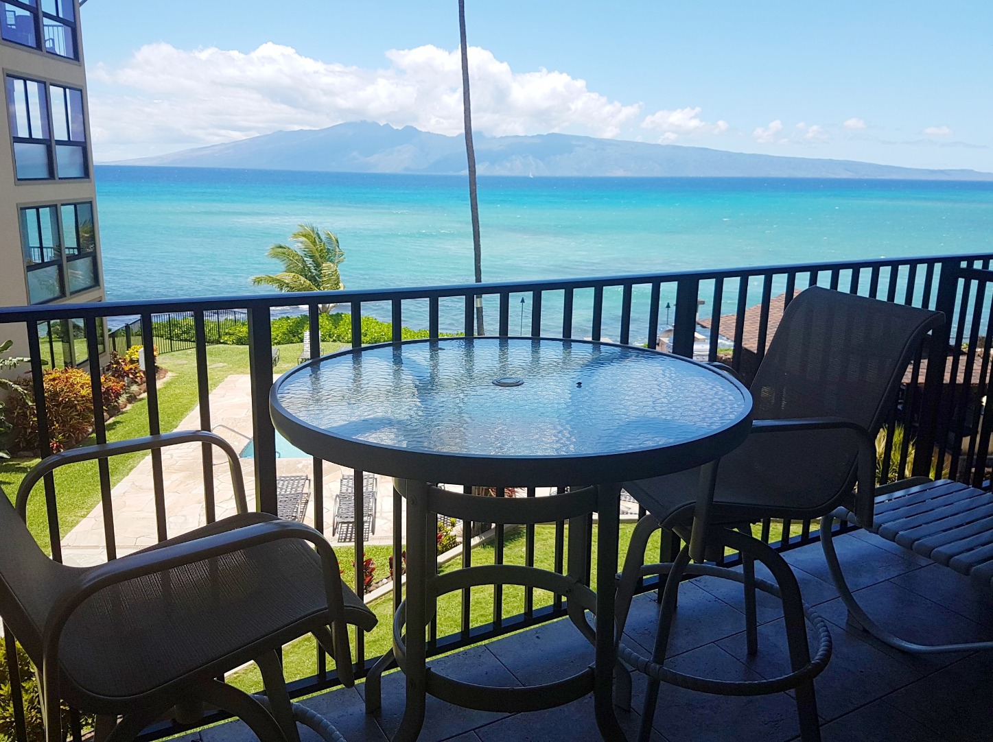 The view from Noelani Resort