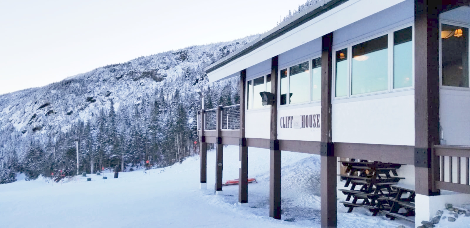Cliff House Restaurant on Mount Mansfield Summit