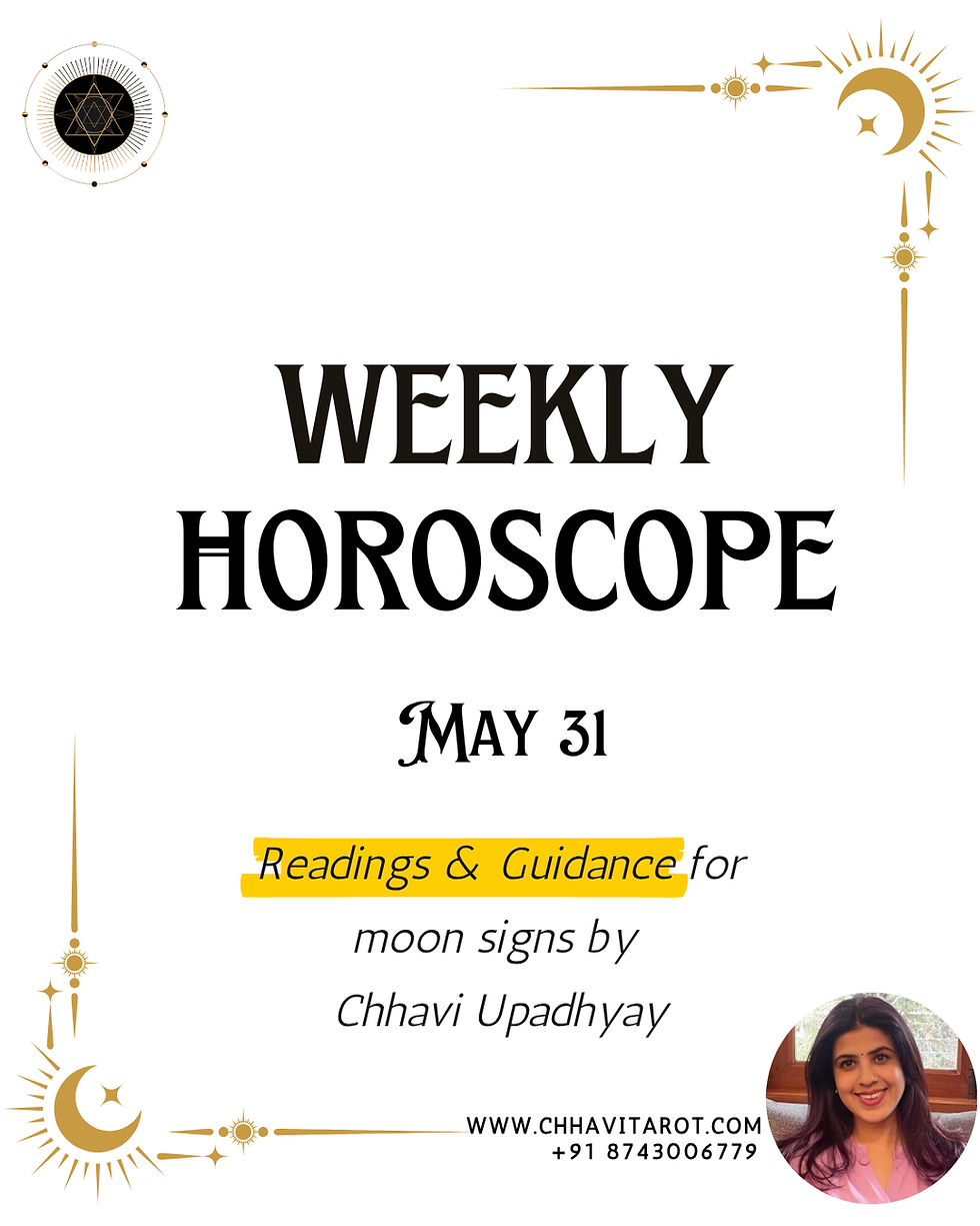 Weekly Horoscope: Week of May 31, 2026