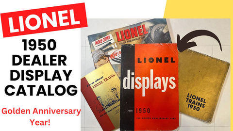 Lionel 1950 Dealer Display Catalog