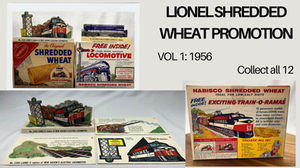 Lionel Shredded Wheat Promotion 1956