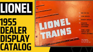Lionel 1955 Dealer Display Catalog