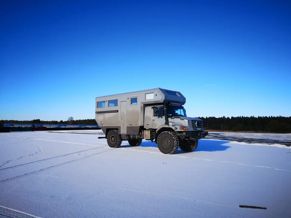 Mercedes Benz Zetros 4x4 Expeditionsmobil.
