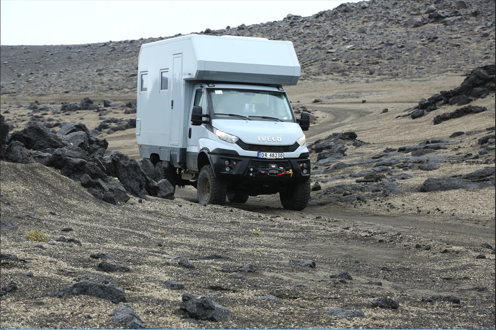 Iveco Daily 4x4 Expeditionsfahrzeug. Island