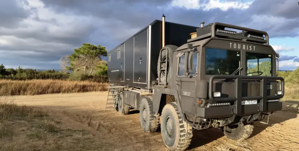MAN KAT1 8×8 Expeditionsfahrzeug.