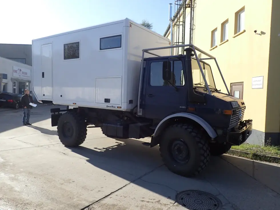 Unimog 1550 L 4×4 Expeditionsfahrzeug