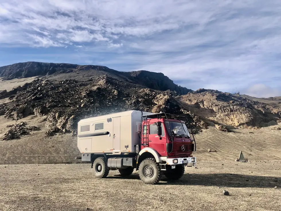 Mercedes Benz NG 4x4 Expeditionsfahrzeug.