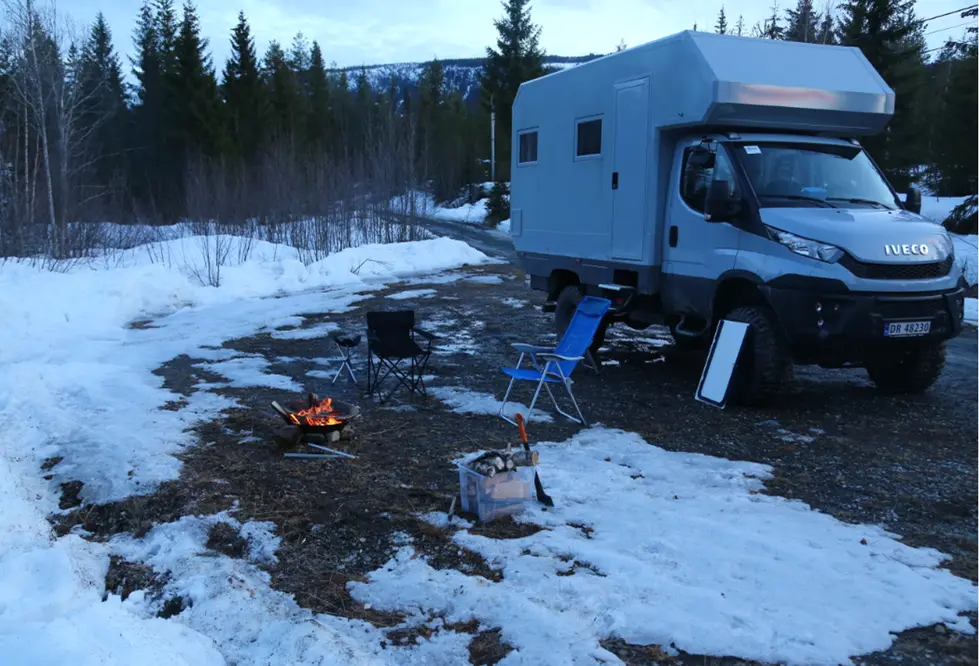 Iveco Daily 4x4 Expeditionsfahrzeug. Island