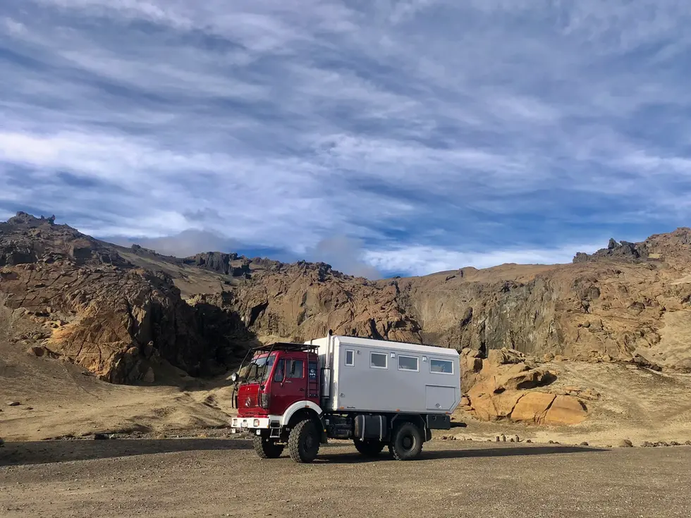 Mercedes Benz NG 4x4 Expeditionsfahrzeug.