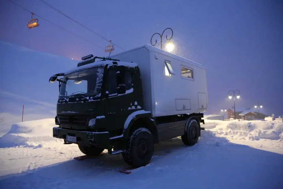 Mercedes Benz Atego 1018 4×4 Expeditionsmobil.