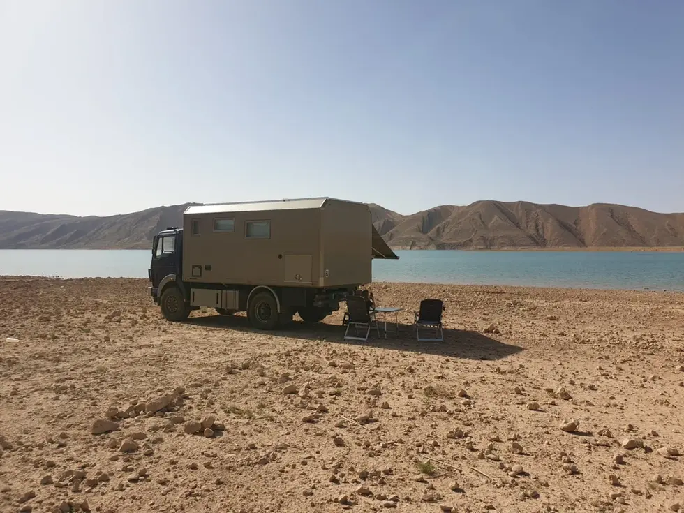 Mercedes Benz NG 80 4x4 Expeditionsfahrzeug.