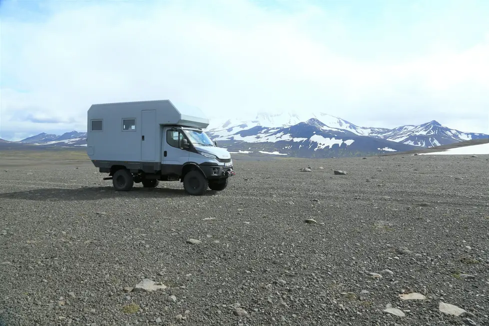 Iveco Daily 4x4 Expeditionsfahrzeug. Island