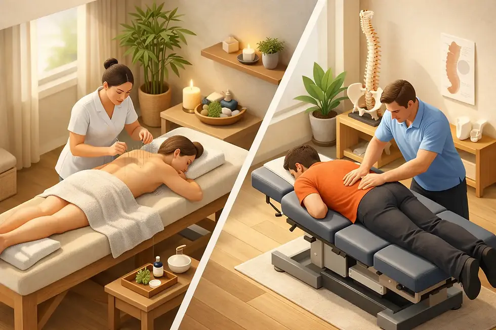 Acupuncture or Chiropractic Care for Pain?