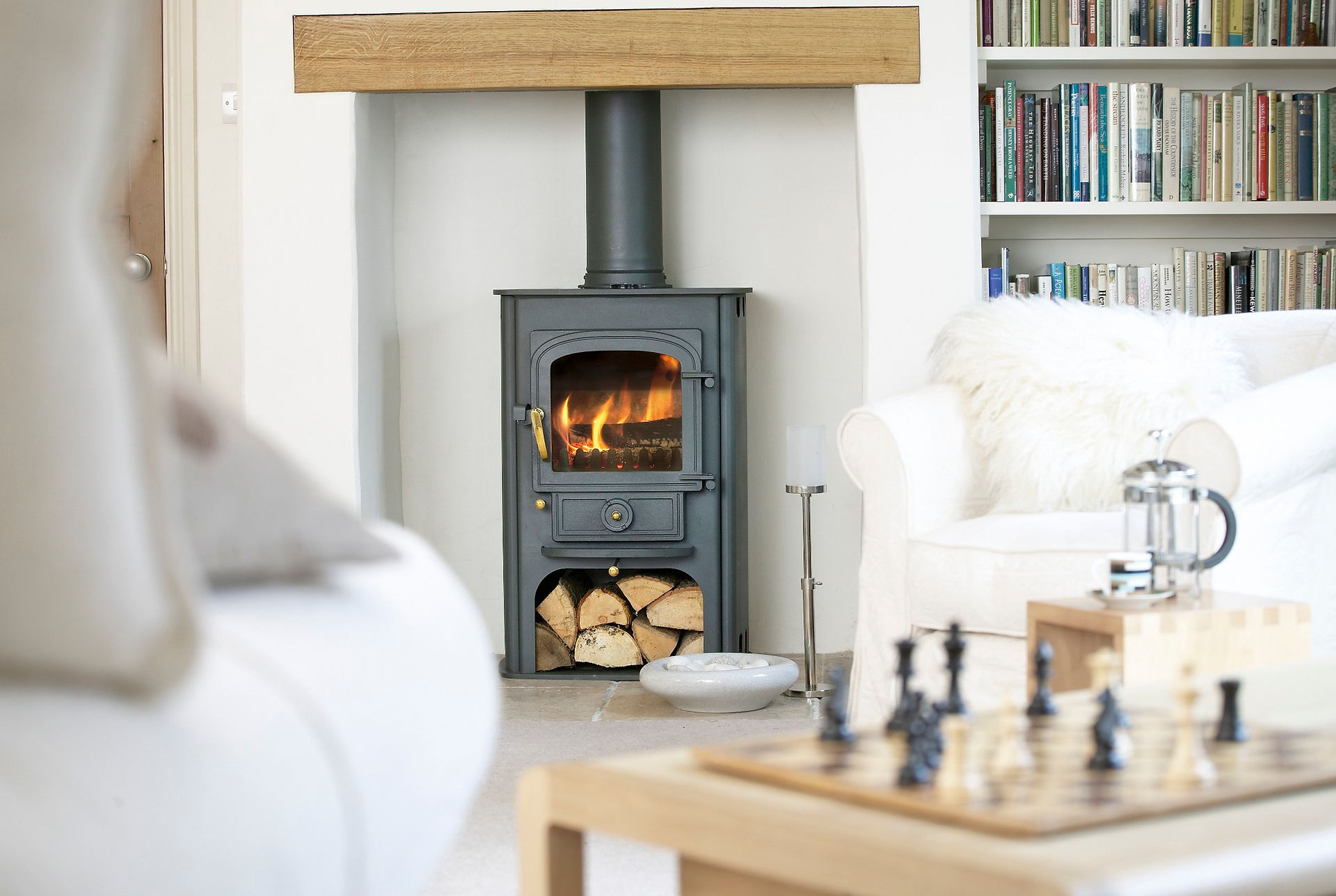 Clearview Solution 400 in Conifer Green - Lower Cottage Sitting Room - Chess  (76.77MB) - Version 3