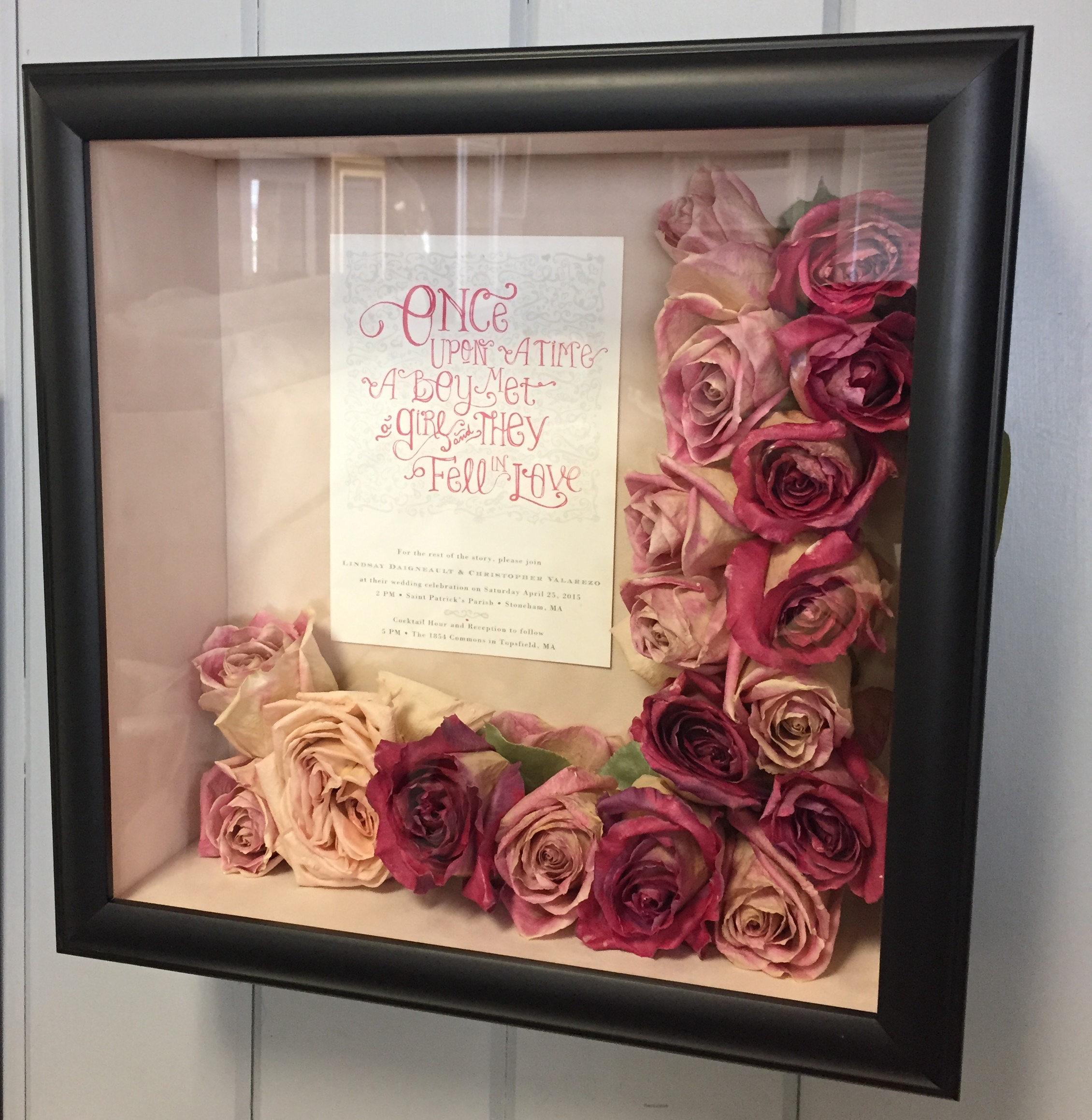 Square Shadow Boxes preservation