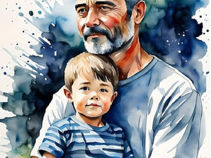 הוא רצה להתקרב לילדים שלו ולא ידע איך