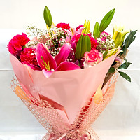 Pink Lily Romantic Bouquet