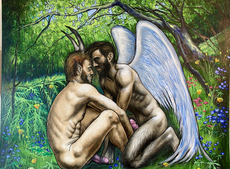 I finished the new painting today