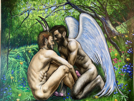 I finished the new painting today