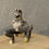 Thumbnail: "Frisky faun" resin statuette 14 cm