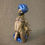 Thumbnail: "Sultan / cor azul" resin statuette 18 cm