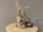 Thumbnail: "Punk" resin statuette/vase 18 cm