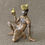 Thumbnail: Rei com orba  resin statuette 14 cm