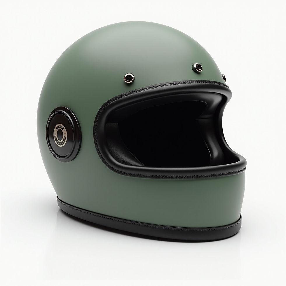 Open Face Helmet