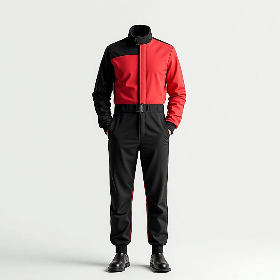 Two Piece Racing Suit