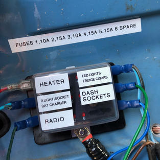 VW T2 Leisure Fuse Box